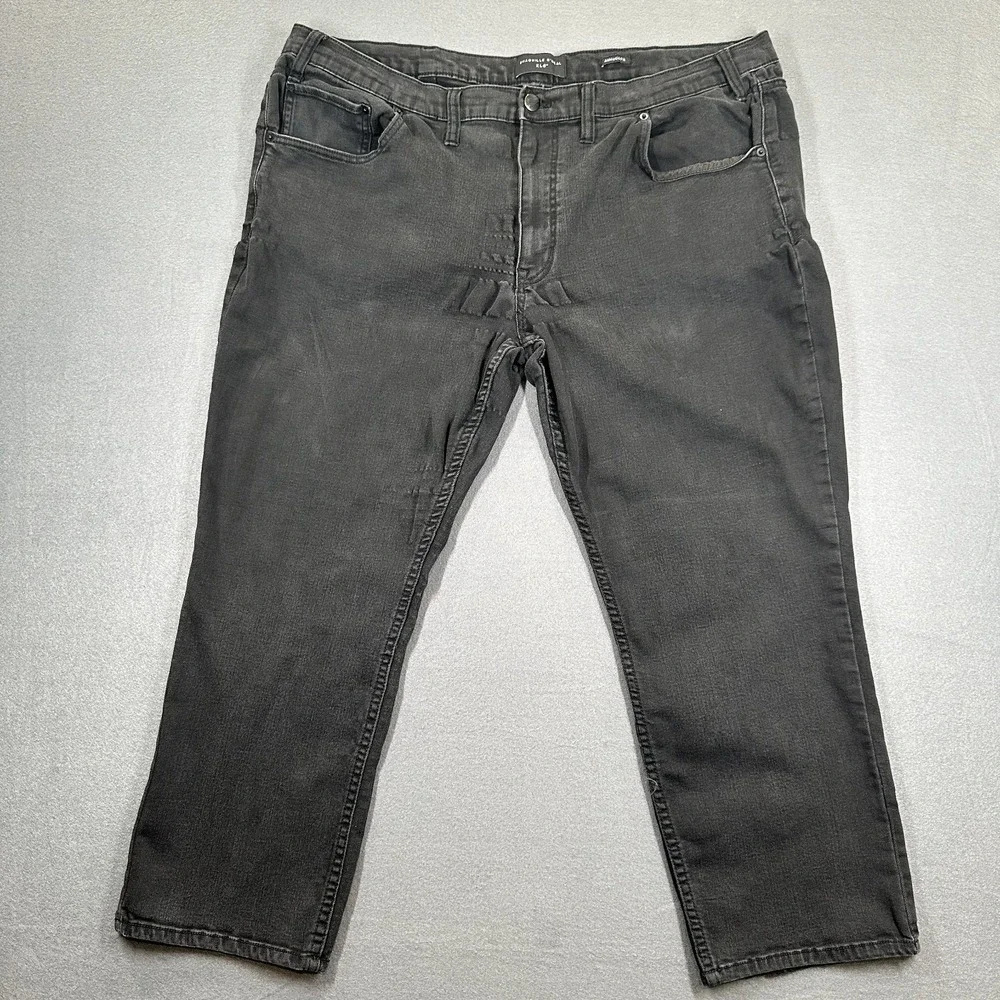 Shaquille‎ O'Neal Jeans Mens 48x30 Gray Stretch Denim Mid Rise Athletic Fit